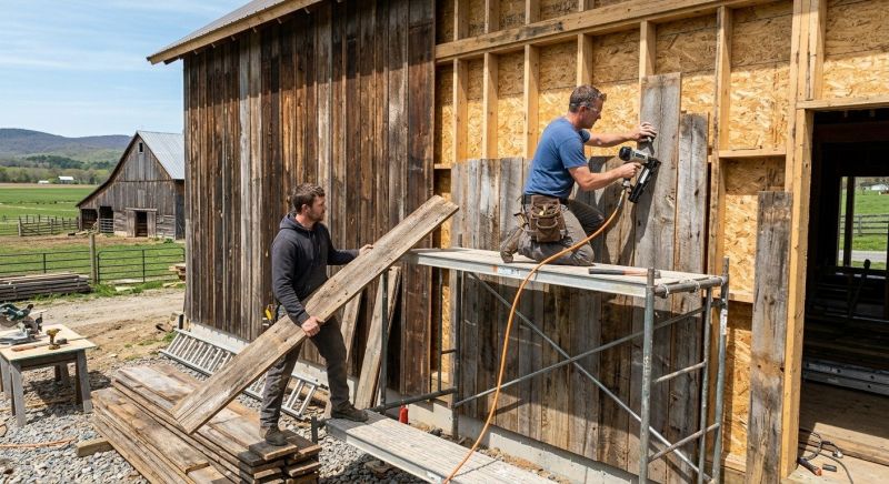 Barn Siding Installation in Jacksonville, FL
