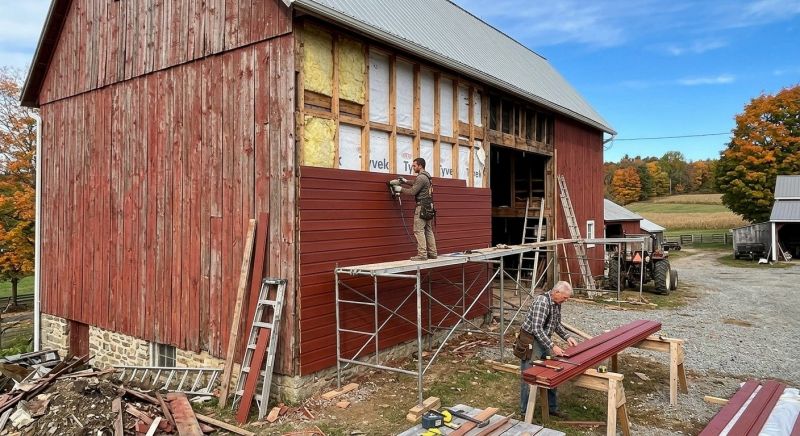 Barn Siding Replacement in Clay County, FL