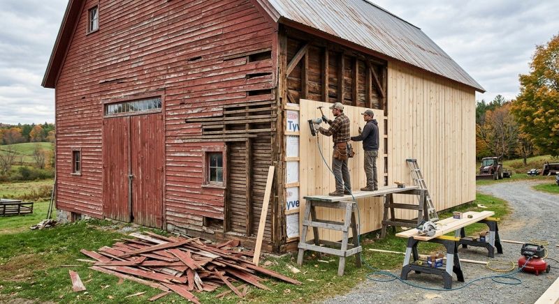 Barn Siding Replacement in Duval County, FL