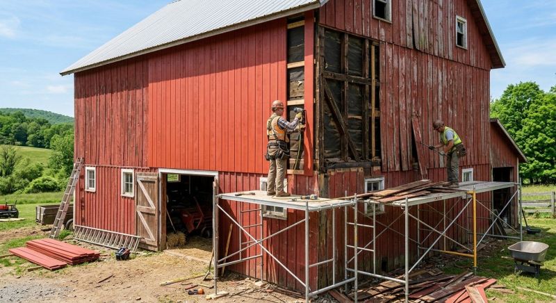 Barn Siding Replacement in Lawtey, FL