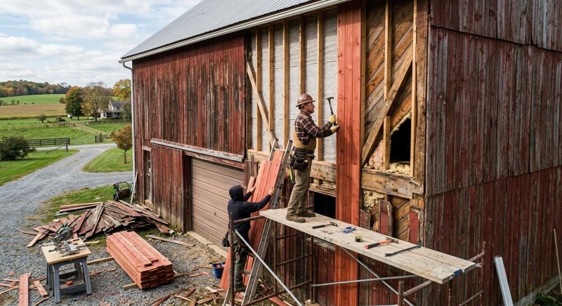 Barn Siding Replacement in Saint Johns, FL