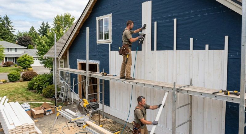 Batten Siding Installation in Interlachen, FL