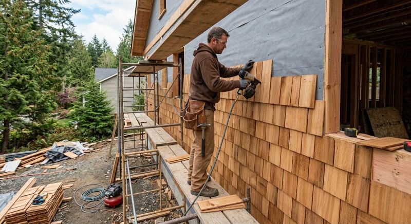 Cedar Siding Installation in Putnam County, FL