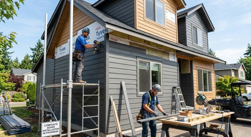 Composite Siding Installation in Melrose, FL