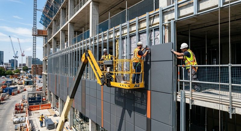 Facade Cladding Installation in Green Cove Springs, FL