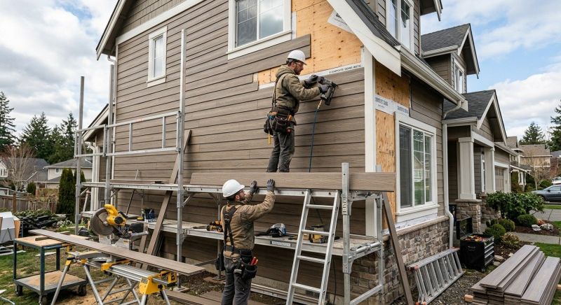 Faux Wood Siding Installation in Green Cove Springs, FL