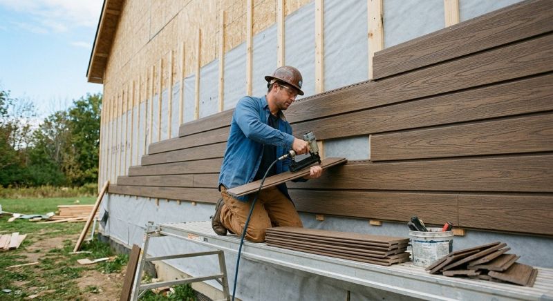 Faux Wood Siding Installation in Middleburg, FL