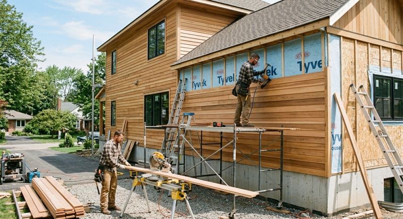 Faux Wood Siding Installation in Orange Park, FL