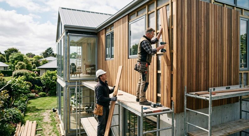 Hardwood Cladding Installation in Green Cove Springs, FL