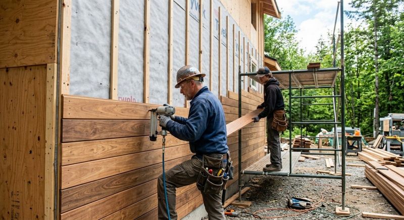 Hardwood Siding Installation in Elkton, FL