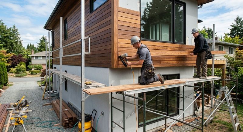 Hardwood Siding Installation in Melrose, FL