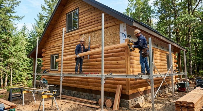 Log Home Siding Installation in Green Cove Springs, FL