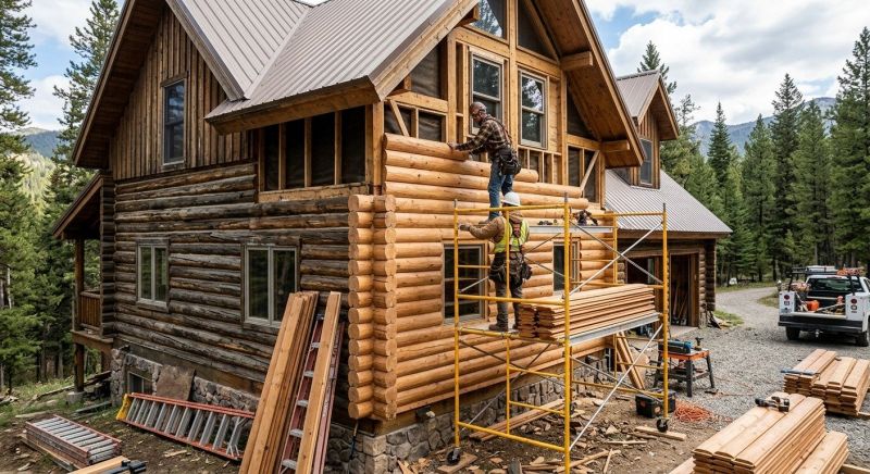 Log Siding Installation in Keystone Heights, FL