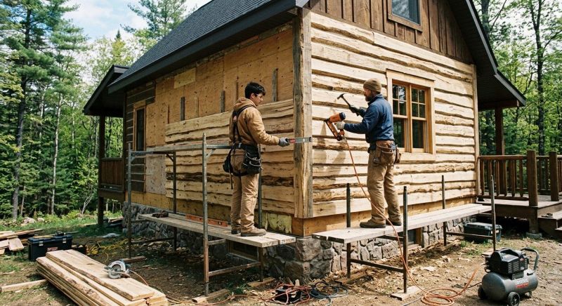Log Siding Installation in Green Cove Springs, FL