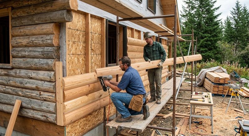 Log Siding Installation in Palatka, FL