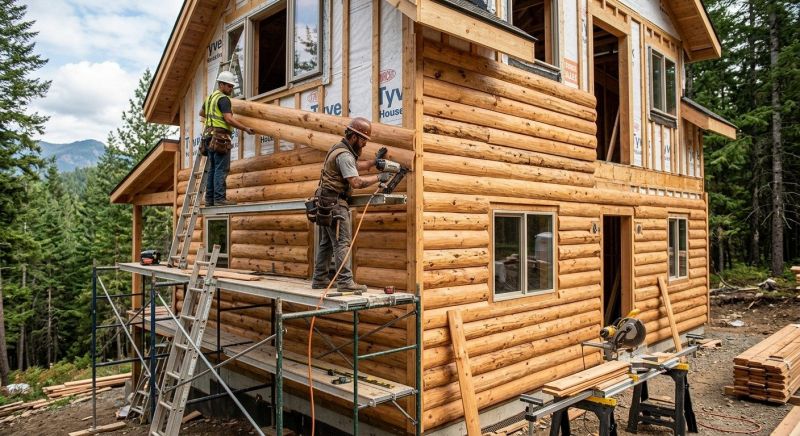 Log Siding Installation in Putnam County, FL