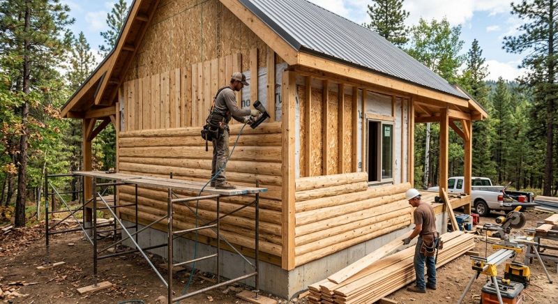 Log Siding Replacement in Green Cove Springs, FL