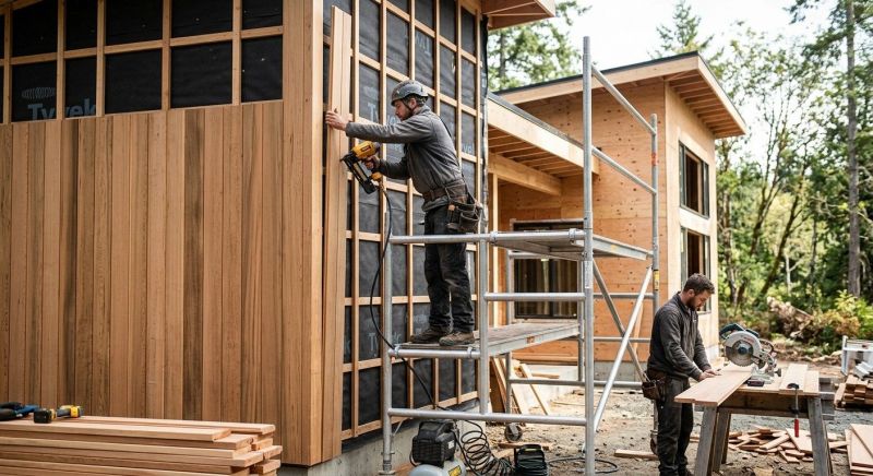 Wood Cladding Installation in Duval County, FL