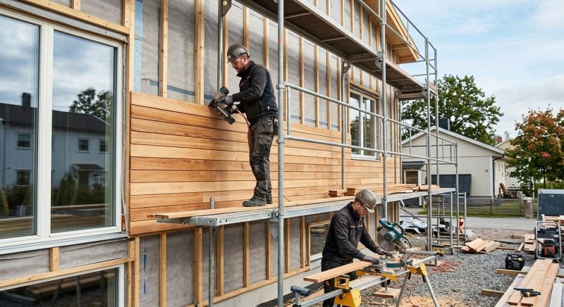 Wood Plank Siding Installation in Green Cove Springs, FL